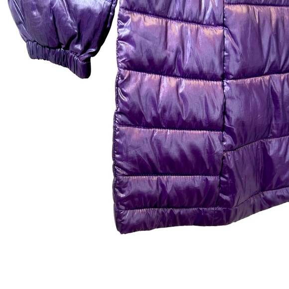 George Women's Puffer Jacket S Winter Purple Long - Picture 5 of 14